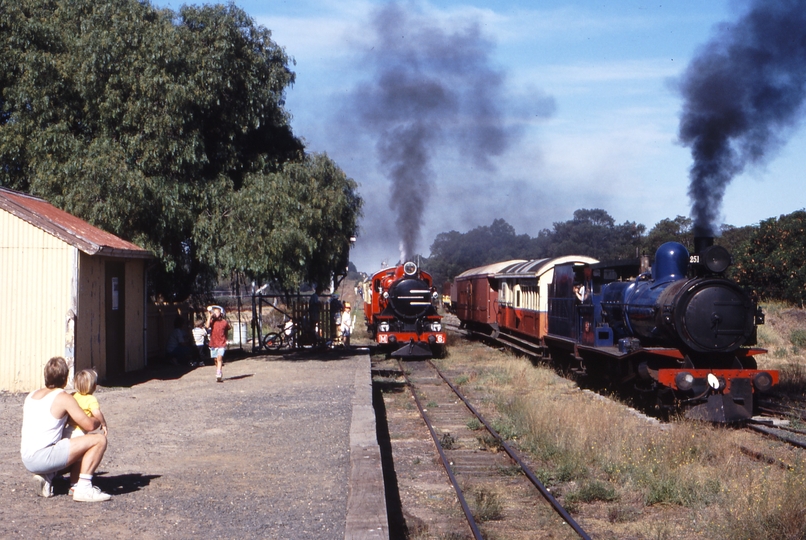 117521: Drysdale 2:30pm Up Passenger from Queenscliff and T 251 shunting