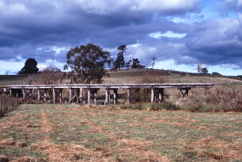 117546: Barwon River Bridge Looking towards Melbourne Photo Ted Godwin