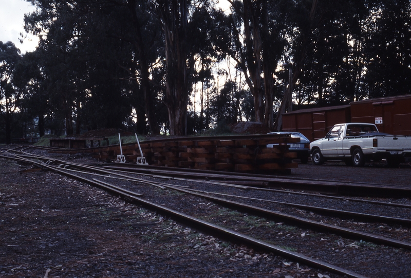 117566: Emerald Loading Ramp for transfers to Gembrook