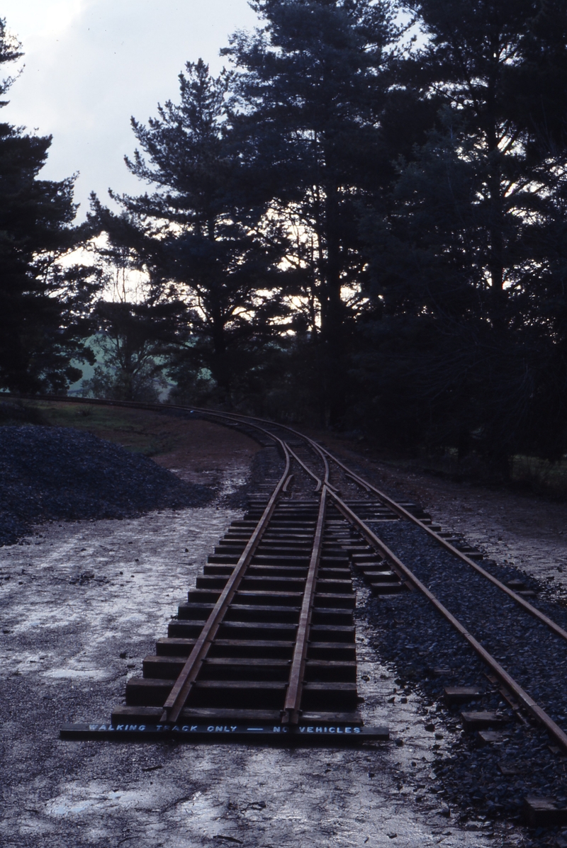 117575: Gembrook Up end points Looking towards Belgrave