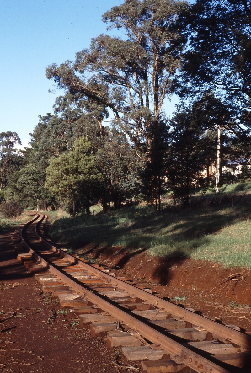 117577: Gembrook up side Looking East from Curve 109R