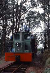 117592: Gembrook up sideCurve 108L - 109R Up Ballast NRT 1