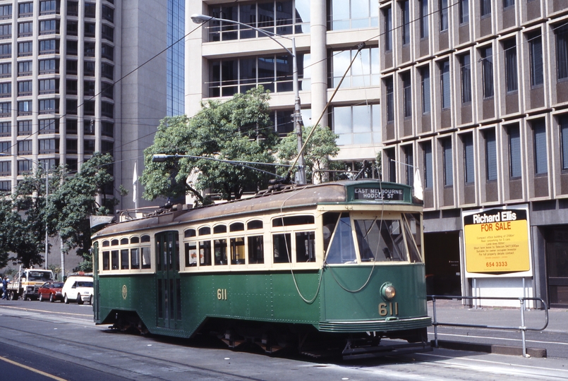 117778: Collins Street at Spencer Street Down Y1 611