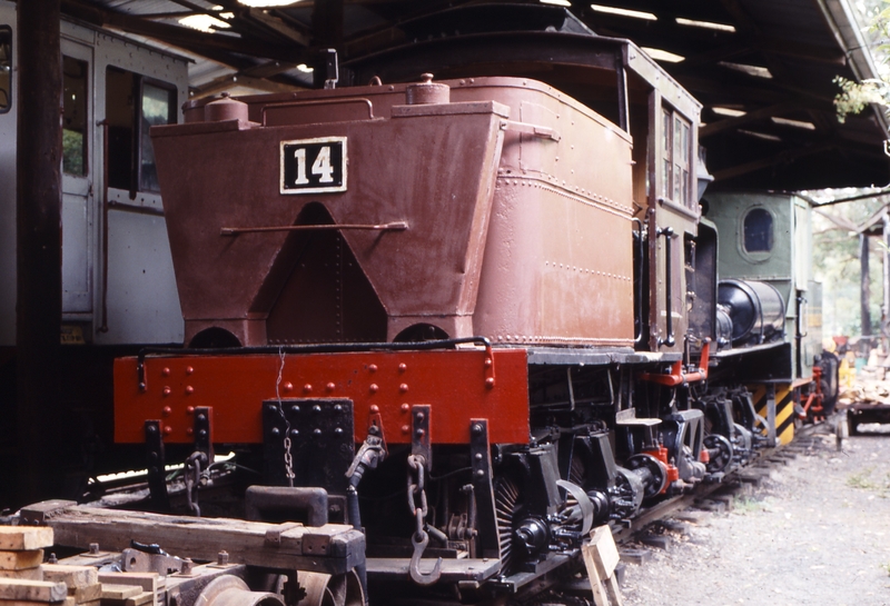 118062: Menzies Creek PBPS Museum Ali Shan Forest Railway 14 Lima 2550-1912