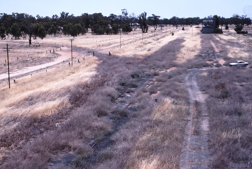 118132: Tocumwal Looking North from Northerly Gantry Crane