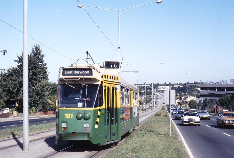 118212: Burwood Highway at Finch Street Down Z3 191