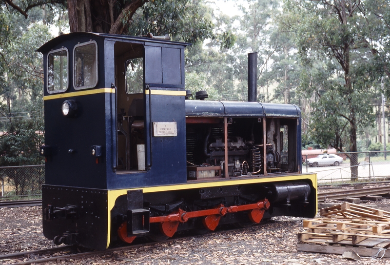 118245: Menzies Creek PBPS Museum ex Inkerman No 4 RMP Baguley 3354-51 610 gauge 0-6-0D