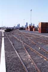 118259: South Dynon Container Terminal West End No 1 No 2 & No 3 Roads Looking East