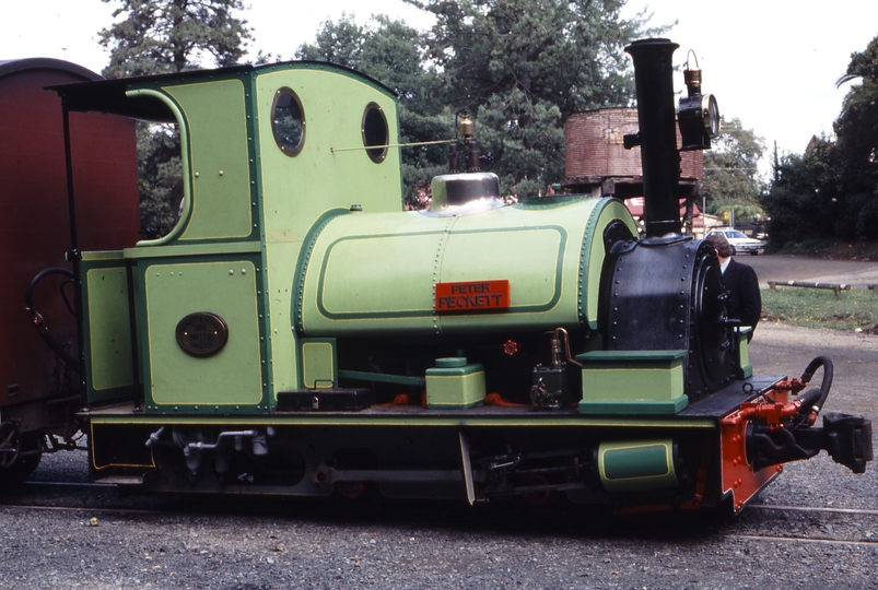 118273: Gembrook Up Passenger Peckett 1711