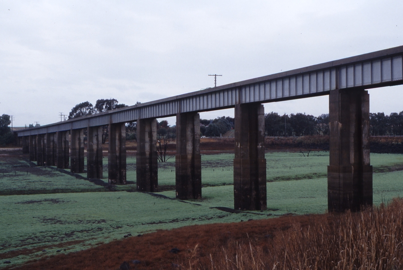 118409: Joyces Creek Bridge km 154.7 Viewed from West End