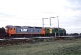 118438: km 11.8 Geelong Line Champion Road Level Crossing 9169 Down Intersystem Express Goods GM 42 G 541