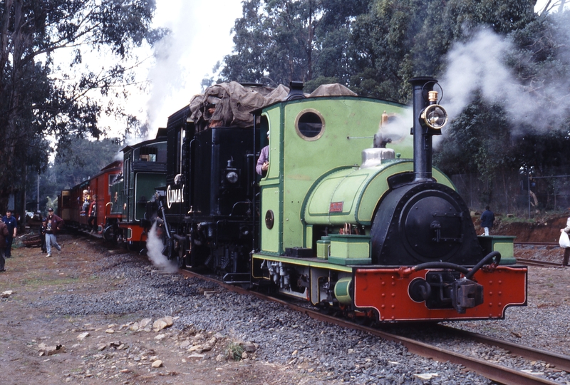 118518: Menzies Creek M172 Up Special Passenger Peckett 1711 Climax 1694 7A