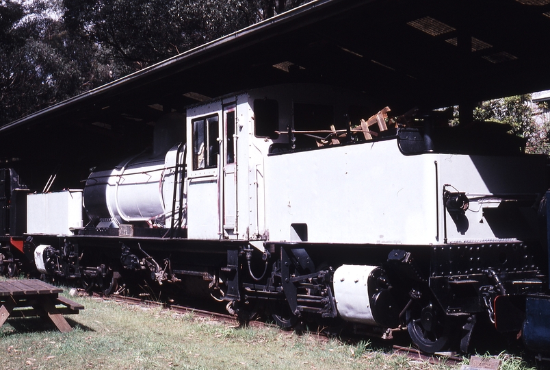 118590: Menzies Creek PBPS Museum Fyansford No 2 Beyer Peacock 6935-1938