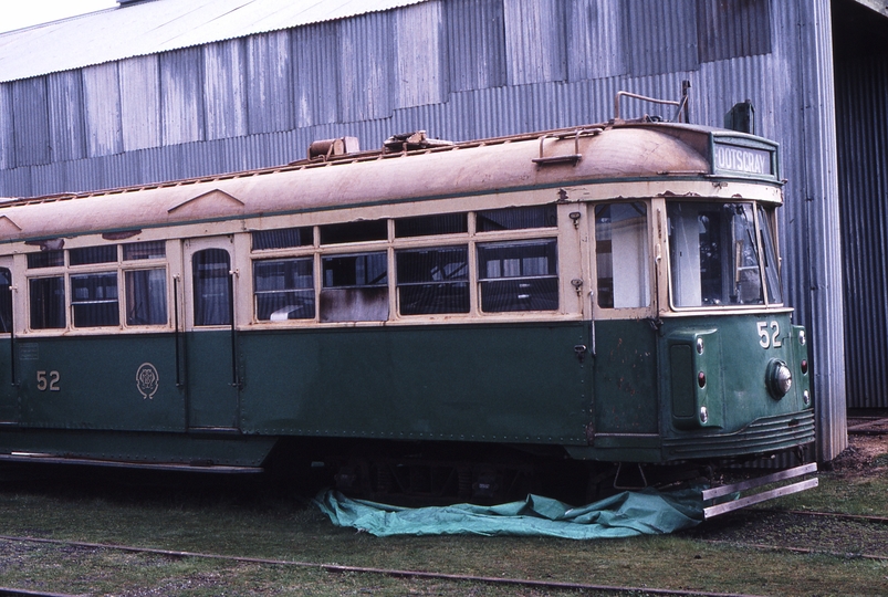 118599: Bylands TMSV Museum ex Victorian Railways No 52