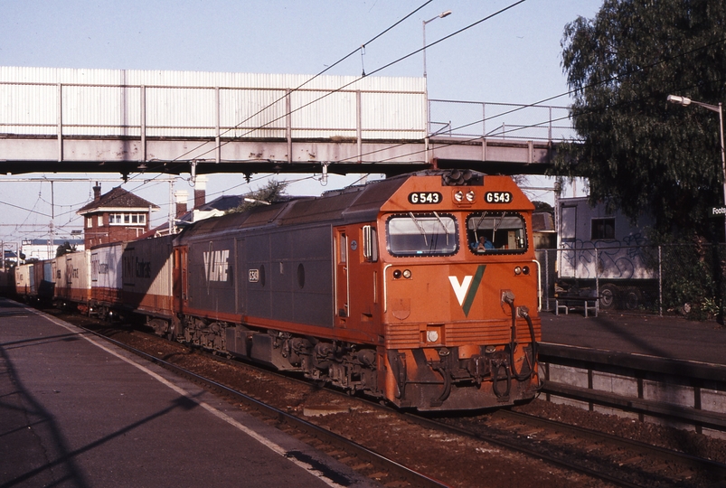 118683: Footscray 9143 Adelaide Superfreighter G 543