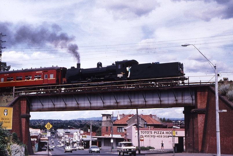 118717: Heidelberg Burgundy Street Bridge 7152 Up Special Passenger K 153