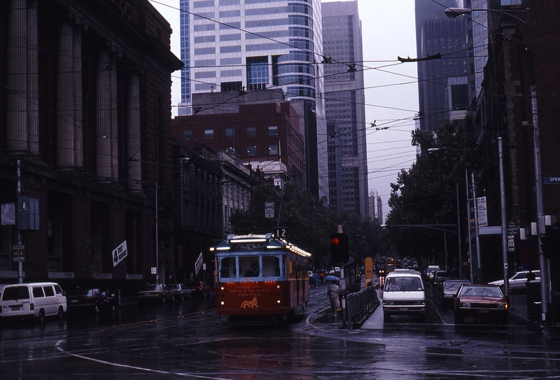 118745: Bourke Street at Spencer Street Down Route 12 W7 1014