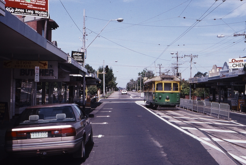 118762: East Malvern - Darling Road Terminus Up W5 800