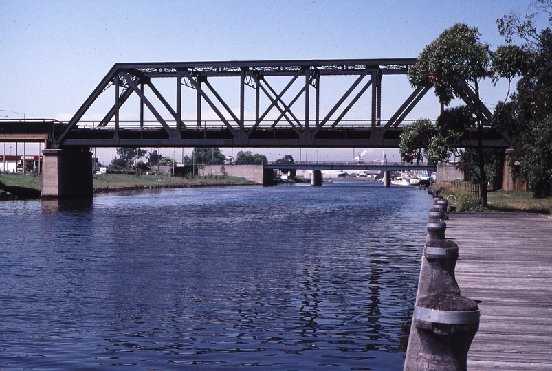 118765: Maribyrnong River Bridge on Goods Line Viewed from Upstream Side