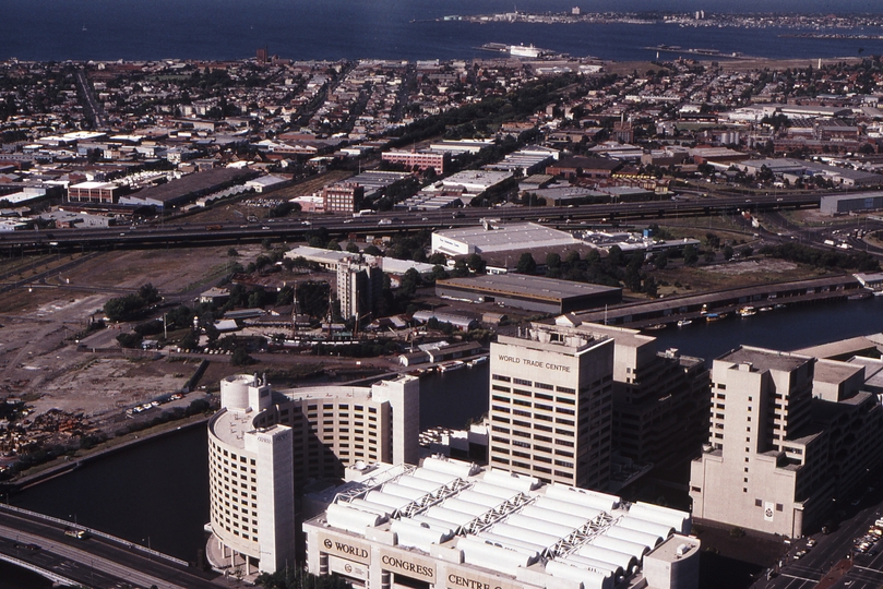 118777: Port Melbourne Line viewed from Level 44 The Rialto