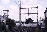 118803: Upfield Line km 6.406 Barkly Street Level Crossing Looking North Showing Post 24B