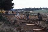 118874: Orchard Road Level Crossing Looking towards Gembrook