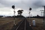 118888: Rowsley km 55.3 Looking towards Melbourne Signals Left A 1862 and Right A 1863