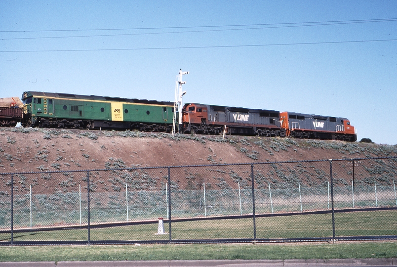 118954: Sunshine Road Bridge down side 9169 Adelaide Freight C 507 C 501 BL 32