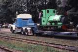 118975: Gembrook Peckett 1711 on road transport