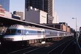 119087: Spencer Street 8611 Overnight XPT to Sydney XP 2001 City of Dubbo leading