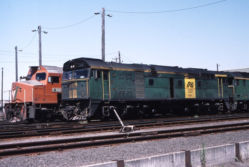 119089: South Dynon Locomotive Depot C 502 702