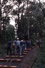 119143: Mid point Curve 101R Looking towards Gembrook