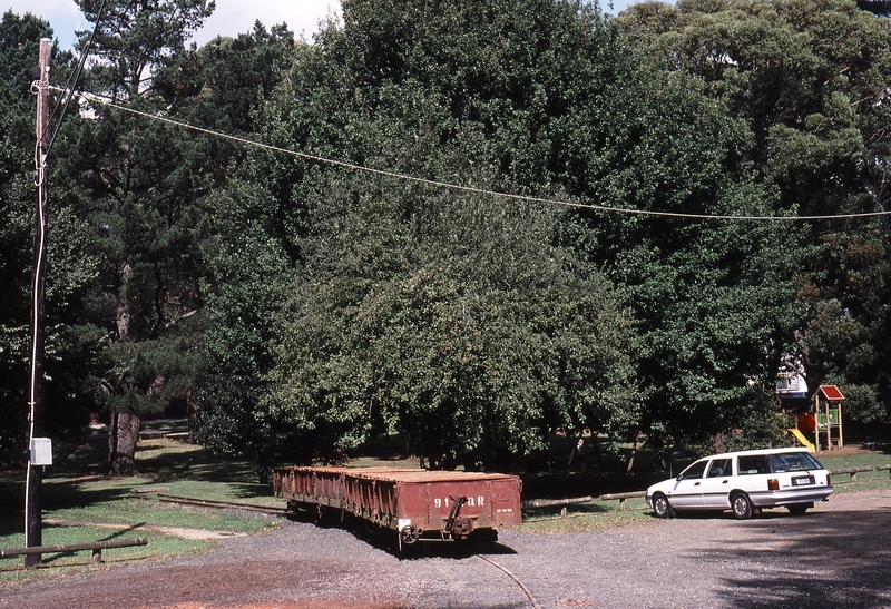 119201: Gembrook NQRs loaded with sleepers