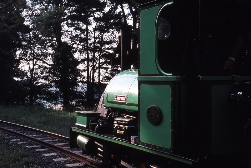 119211: Gembrook Work Train Peckett 1711