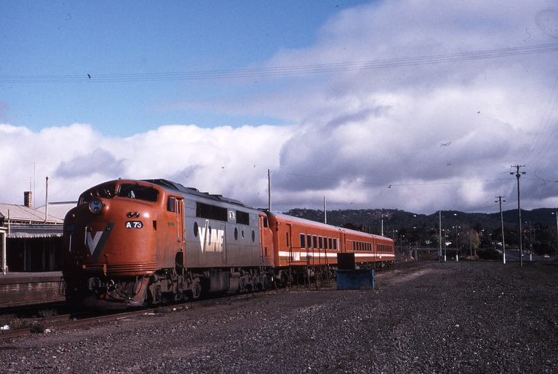 119266: Ararat Consist for 8146 Up Passenger A 73