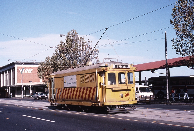 119284: Spencer Street at Little Bourke Street Southbound Work Car 9W