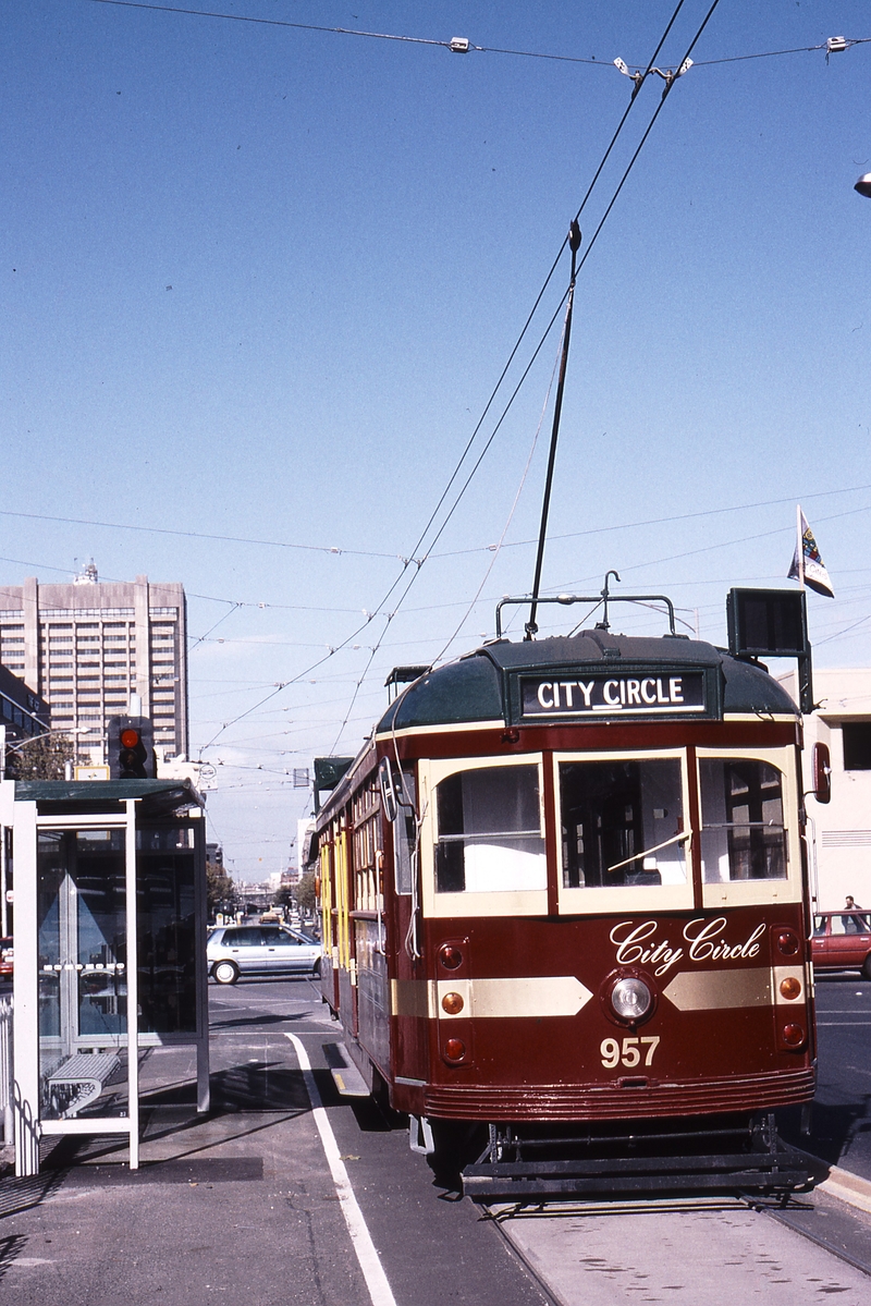 119286: Siding Spencer Street at Latrobe Street Standby for City Circle SW6 957