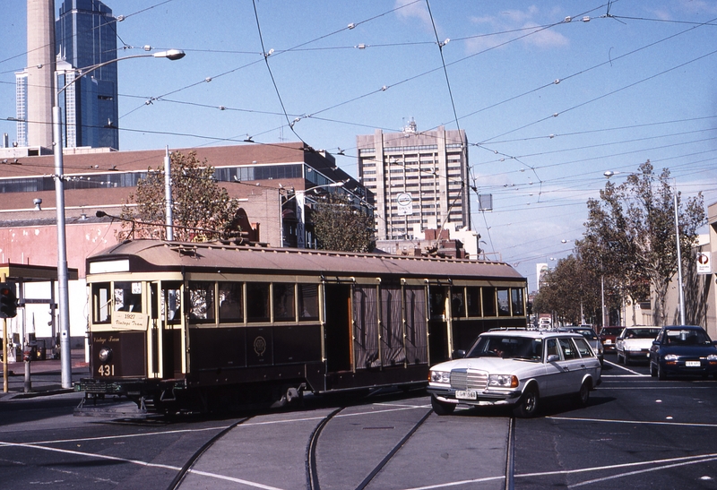 119288: Spencer Street at Latrobe Street Northbound City Circle W1 431