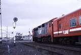 119334: Francis Street Level Crossing 8246 Up Passenger from Geelong N 475 Diverted due to work at Spotswood