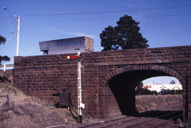 119388: Sunbury Road Bridge Looking towards Melbourne