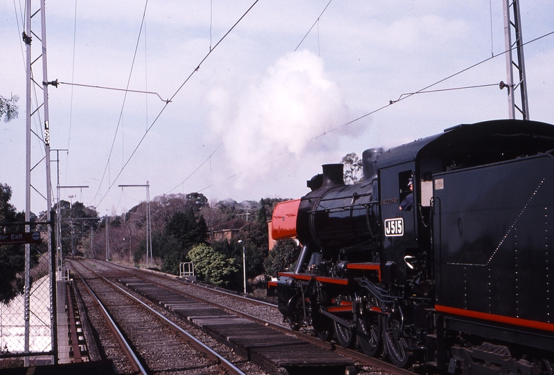 119432: Flemington Bridge Up Save the Upfield Line Special 4-car Tait J 515 trailing