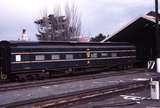 119445: Ballarat 1 BG Alternative Safeworking Test Car On chaired track near Carriage Shed