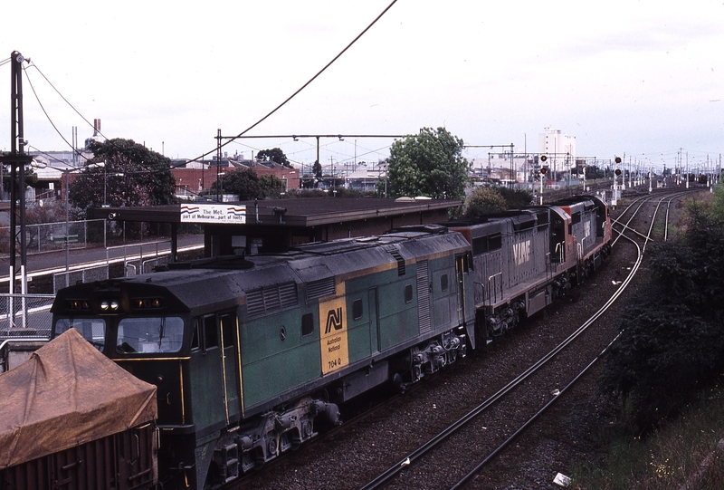 119453: West Footscray Junction 9169 Adelaide Freight C 507 C 510 704