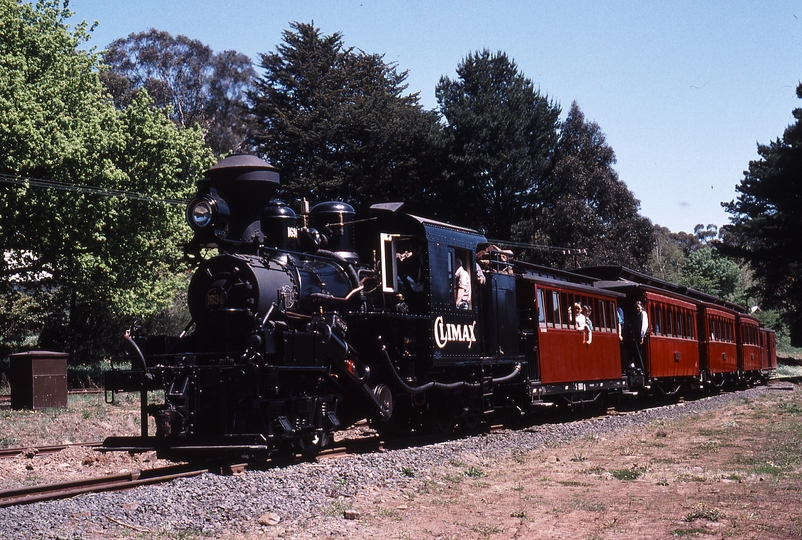 119463: Menzies Creek Down Commissioners Train Climax 1694