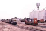 119593: Deniliquin 9070 Up Special Goods T 357 Y 133 and K 176 in consist also Down Light Engine from 9083 Goods H 2