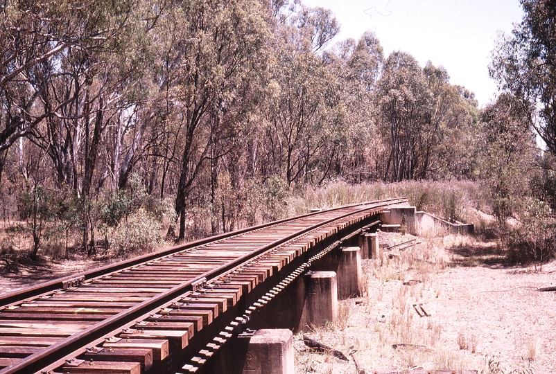 119662: Tocumwal Line Bridge at km 250.272 Looking South