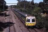 119781: Mount Waverley Stephensons Road Up Suburban 6-car Comeng 502 M leading