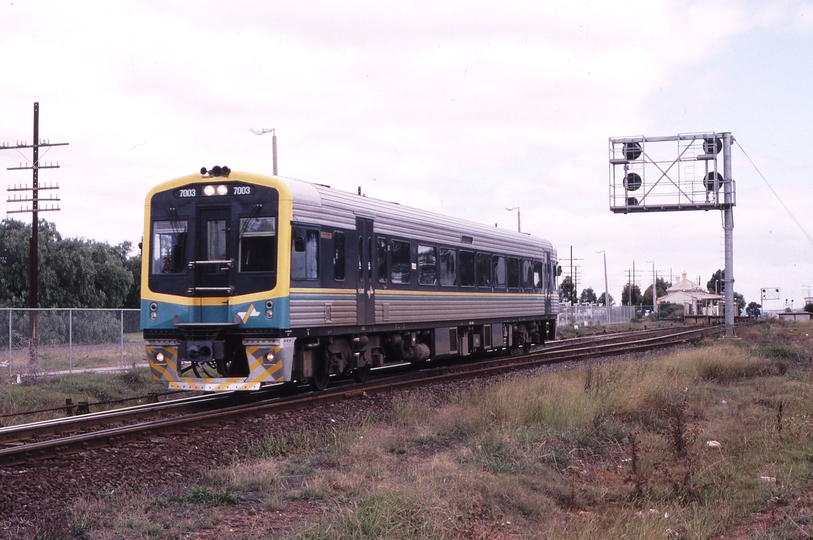 119829: Melton 8128 Up Passenger from Bacchus Marsh 7003