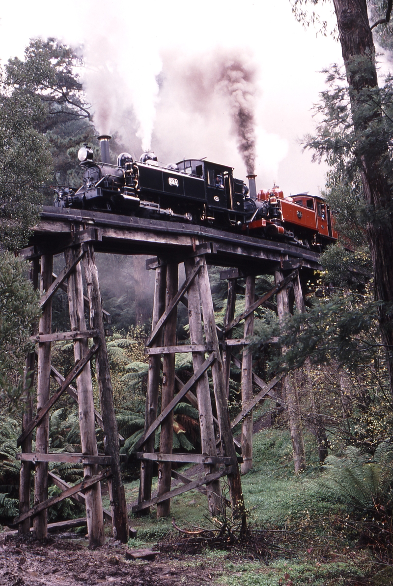 119918: Monbulk Creek Trestle 10:30am Down Passenger 12A 14A