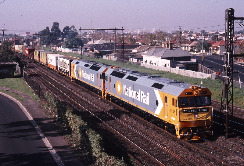 119950: West Footscray Junction 9751 Freight to Adelaide BL 35 BL 29 One Nation Special with Prime Minister Keating on Footplate